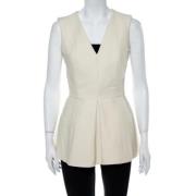 Pre-owned Fabric tops Alexander McQueen Pre-owned , Beige , Dames