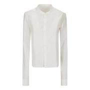 Lange Mouwen T-Shirt MM6 Maison Margiela , White , Dames