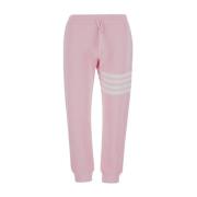 Roze katoenen sweatpants voor vrouwen Thom Browne , Pink , Dames