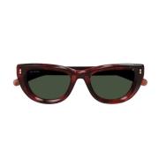 RivetsLarge Zonnebril Gucci , Brown , Dames