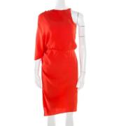 Pre-owned Silk dresses Alexander Wang Pre-owned , Orange , Dames