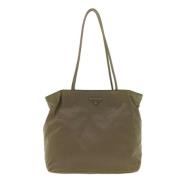 Pre-owned Fabric totes Prada Vintage , Gray , Dames