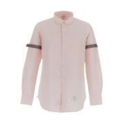 Klassiek Katoenen Overhemd Thom Browne , Pink , Heren
