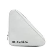 Pre-owned Leather balenciaga-bags Balenciaga Vintage , White , Dames