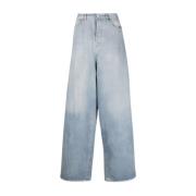 Vernielde Jeans Vetements , Blue , Heren