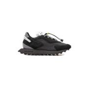 Zwarte Sneakers voor Heren - Uranus M 02 RUN OF , Black , Heren