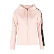 Aansluitende hoodie en taps toelopende broek set Champion , Pink , Dam...