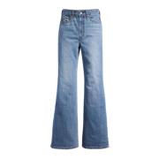 Klassieke Denim Jeans Levi's , Blue , Dames