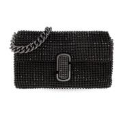 ‘The J Marc Mini’ schoudertas Marc Jacobs , Black , Dames