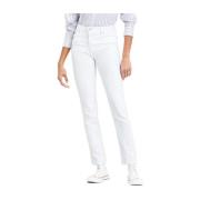 724 High Rise Witte Jeans Levi's , White , Dames