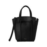 Clovelly Mini Tote, Zwart Mulberry , Black , Dames