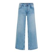 High-Waisted Wide-Leg Jeans, Lichtblauwe Retro Wassing My Essential Wa...