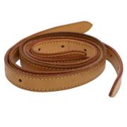 Pre-owned Leather belts Louis Vuitton Vintage , Beige , Unisex