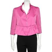 Pre-owned Fabric outerwear Armani Pre-owned , Pink , Dames