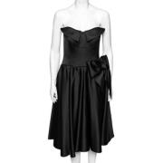 Pre-owned Polyester dresses Moschino Pre-Owned , Black , Dames