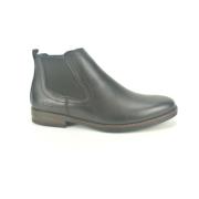 Zwarte Chelsea Boot + Tiret Rieker , Black , Heren