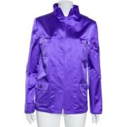 Pre-owned Satin outerwear Dolce & Gabbana Pre-owned , Purple , Dames