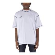 Borduursel Logo Inside-Out T-Shirt Vetements , White , Heren