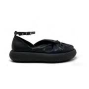 Zwarte platte schoenen Vic Matié , Black , Dames
