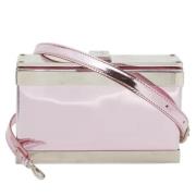 Pre-owned Leather shoulder-bags Giuseppe Zanotti Pre-owned , Pink , Da...