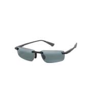 Ilikou 630-02A Matte Black Sunglasses Maui Jim , Black , Unisex