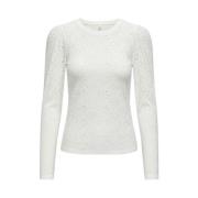Cloud Dancer Puff Top Only , White , Dames