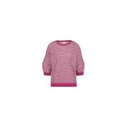 Rose Pullover - Stijlvol en Comfortabel Fabienne Chapot , Pink , Dames