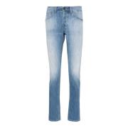 Slim-fit Skinny George Jeans Dondup , Blue , Heren