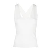 Mouwloze Top P.a.r.o.s.h. , White , Dames