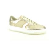 Beige Platin Sneaker voor vrouwen DL Sport , Beige , Dames