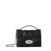 Kleine Softie Zwarte Leren Tas Mulberry , Black , Dames