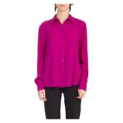 Smorzare Shirt - Stijlvol en Trendy Pinko , Purple , Dames