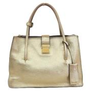 Pre-owned Leather handbags Miu Miu Pre-owned , Yellow , Dames