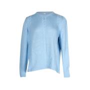 Pre-owned Cashmere outerwear Miu Miu Pre-owned , Blue , Dames