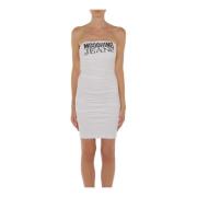 Witte Jurken voor Vrouwen Moschino , White , Dames