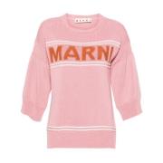 Stijlvolle T-shirts en Polos Marni , Pink , Dames