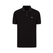 Stijlvolle T-shirts en Polos Emporio Armani , Black , Heren