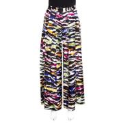 Pre-owned Silk bottoms Missoni Pre-owned , Multicolor , Dames