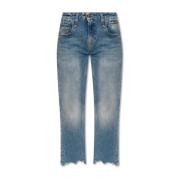 Versleten jeans R13 , Blue , Dames