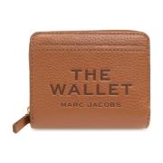 Leren portemonnee Marc Jacobs , Brown , Dames