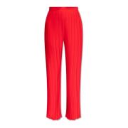 Geplooide broek Lanvin , Red , Dames