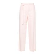 Roze Katoenen Broek Kenzo , Pink , Dames