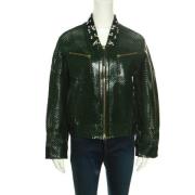 Pre-owned Leather outerwear Marni Pre-owned , Green , Dames