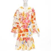 Pre-owned Cotton dresses Dries van Noten Pre-owned , Multicolor , Dame...