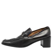 Pre-owned Leather heels Gucci Vintage , Black , Dames