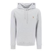 Hoodie met vossenkop Maison Kitsuné , Gray , Heren