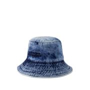 Lichtblauwe Katoenen Bucket Hoed Isabel Marant , Blue , Dames