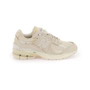 2002Rd Sneakers van Nubuck Leer en Ripstop New Balance , Beige , Heren