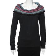 Pre-owned Cotton tops Missoni Pre-owned , Black , Dames