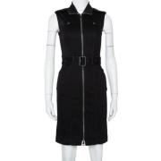 Pre-owned Denim dresses Burberry Vintage , Black , Dames